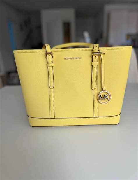 michael kors tasche gelb